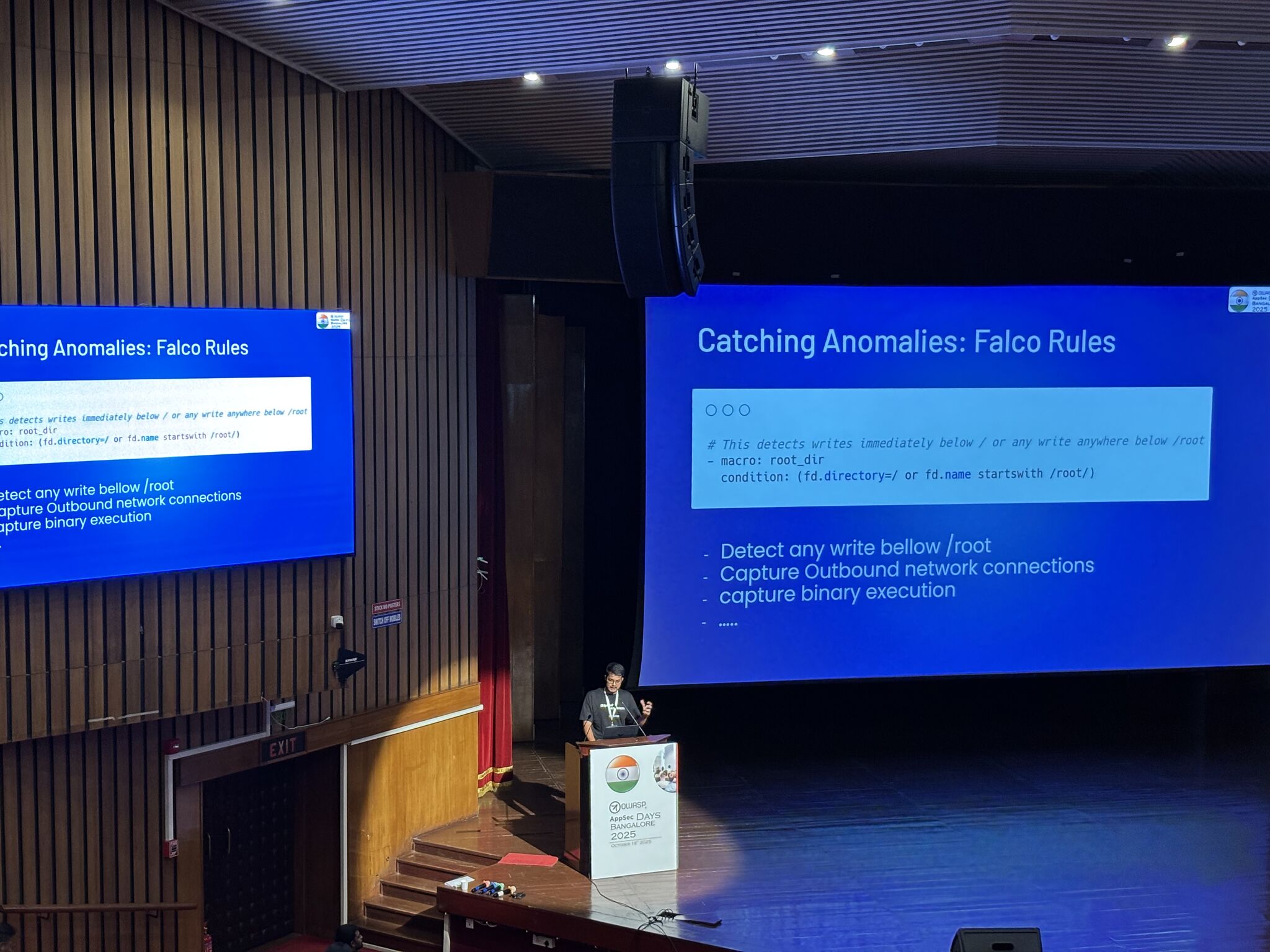Speaking at OWASP AppSec Days Bangalore 2025